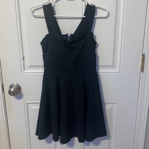 navy blue dress